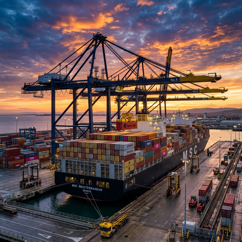 EXE-SHIP ocean container terminal port operations
